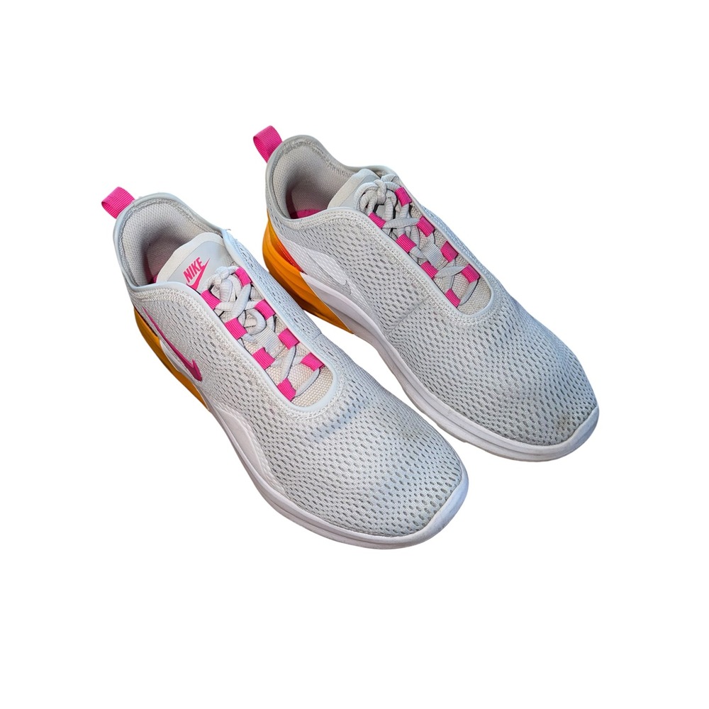 Nike Air Max Dia Women Size 9 White Pink Yellow Running Shoes